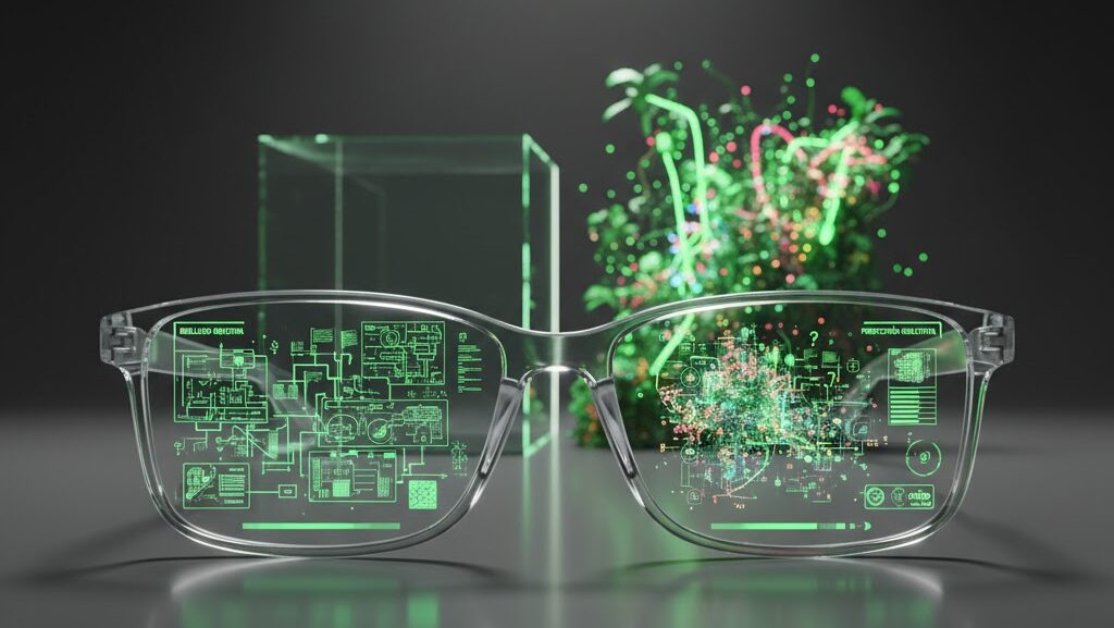 imagen representa cambiar de gafas para cambiar la realidad, coaching - Ana Apesteguia