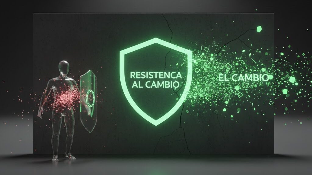 imagen representa la resistencia al cambio minimalista, coaching - Ana Apesteguia