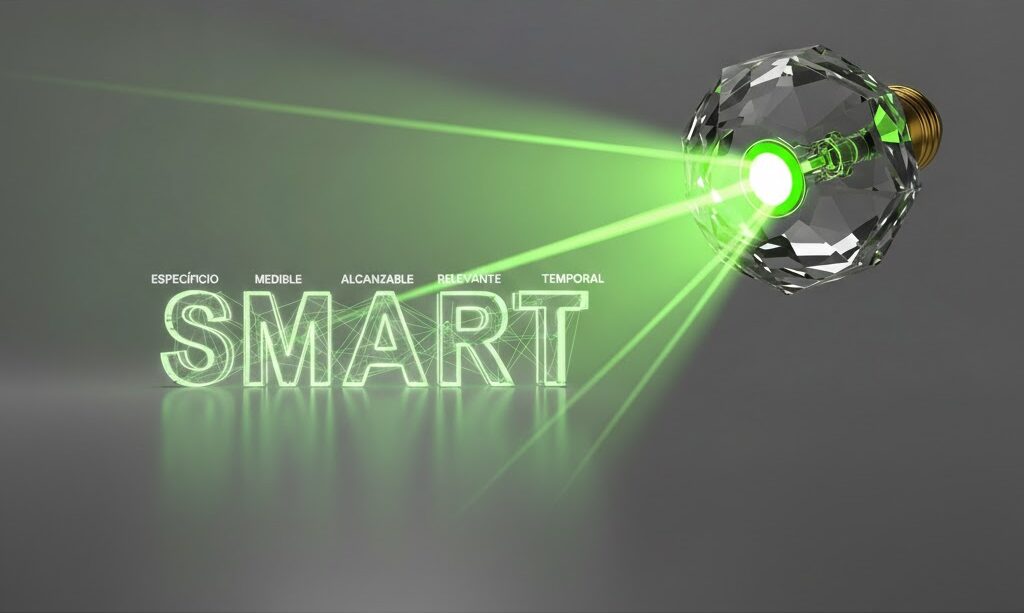 imagen que representa objetivos SMART, coaching - Ana Apesteguia